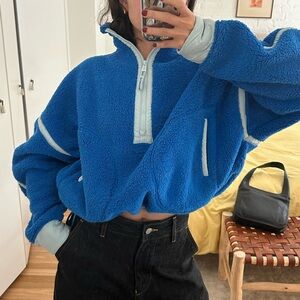 Free People Mountain High 1/2 Zip Fleece